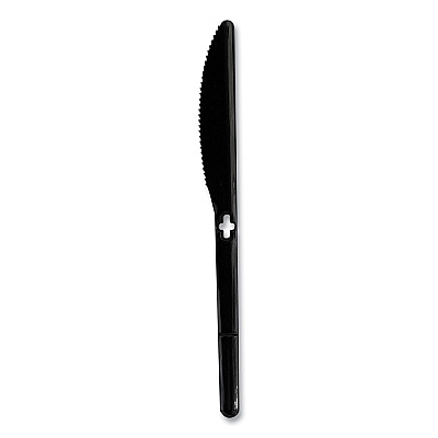 Knife WeGo Polystyrene, Knife, Black, 1000/Carton (WEG54101102)