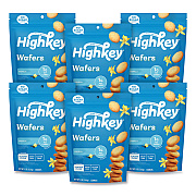 HighKey Vanilla Wafer, Vanilla, 2 oz Packet, 6/Carton (GRR60000272)