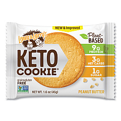 Lenny & Larry's Keto Peanut Butter Cookie, 1.6 oz Packet, 12/Pack (GRR22002084)