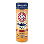 Arm & Hammer Baking Soda, 12 oz Refillable Shaker Canister, 6/Carton (CDC3320097531)
