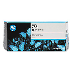 HP 738 (HEW498N8A) Black Original DesignJet Ink Cartridge