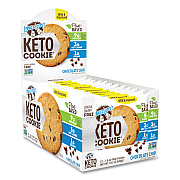 Lenny & Larry's Keto Chocolate Chip Cookie, Chocolate Chip, 1.6 oz Packet, 12/Pack (GRR22002083)