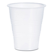 Dart High-Impact Polystyrene Cold Cups, 7 oz, Translucent, Clear, 100/Pack (DCCY7PK)