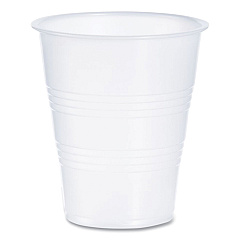 Dart High-Impact Polystyrene Cold Cups, 7 oz, Translucent, Clear, 100/Pack (DCCY7PK)