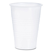 Dart High-Impact Polystyrene Cold Cups, 10 oz, Translucent, 100 Cups/Sleeve, 25 Sleeves/Carton (DCCY10)