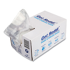Inteplast Group Food Bags, 16 oz, 4" x 2" x 8", Clear, 1,000/Carton (IBSPB040208)