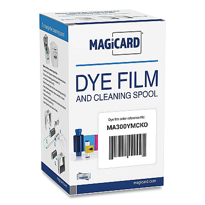 Magicard MA300YMCKO Printer Ribbon, Black/Cyan/Magenta/Yellow