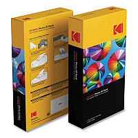 Kodak Photo ID Color Ribbon Kit, Black/Cyan/Magenta/Yellow (SRX653619)
