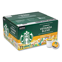 Starbucks Veranda Blend Coffee K-Cups, 72/Carton (GRR22002161)
