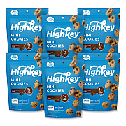 HighKey Chocolate Chip Cookies, 2 oz, Bag, 6/Carton (GRR60000270)