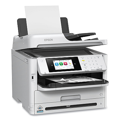 Epson WorkForce Pro WF-M5899 Monochrome MFP Printer, Copy/Fax/Print/Scan (EPSC11CK76201)
