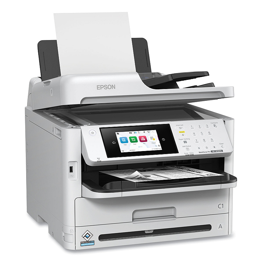 Epson WorkForce Pro WF-M5899 Monochrome MFP Printer, Copy/Fax/Print/Scan (EPSC11CK76201)
