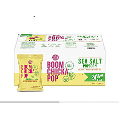 ANGIES BOOMCHICKAPOP BOOMCHICKAPOP Popcorn, 0.6 oz Bag, 24 Bags/Carton (OFXSN01027)