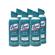 LYSOL Air Sanitizer Spray, Simple Fresh, 10 oz Aerosol Spray, 6/Carton (RAC99350CT)