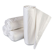 Inteplast Group High-Density Commercial Can Liner Value Pack, 33 gal, 11 mic, 33" x 39", Clear, Interleaved Roll, 25 Bags/Roll, 20 Rolls/CT (IBSVALH3340N13)