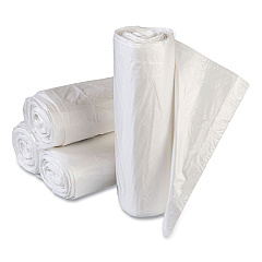 Inteplast Group High-Density Commercial Can Liner Value Pack, 33 gal, 11 mic, 33" x 39", Clear, Interleaved Roll, 25 Bags/Roll, 20 Rolls/CT (IBSVALH3340N13)