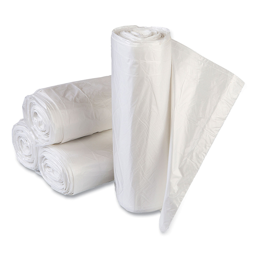 Inteplast Group High-Density Commercial Can Liner Value Pack, 33 gal, 11 mic, 33" x 39", Clear, Interleaved Roll, 25 Bags/Roll, 20 Rolls/CT (IBSVALH3340N13)