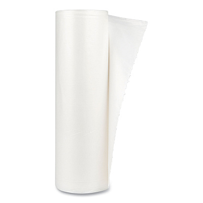Inteplast Group High-Density Commercial Can Liner Value Pack, 45 gal, 11 mic, 40" x 46", Clear, Interleaved Roll, 25 Bags/Roll, 10 Rolls/CT (IBSVALH4048N12)