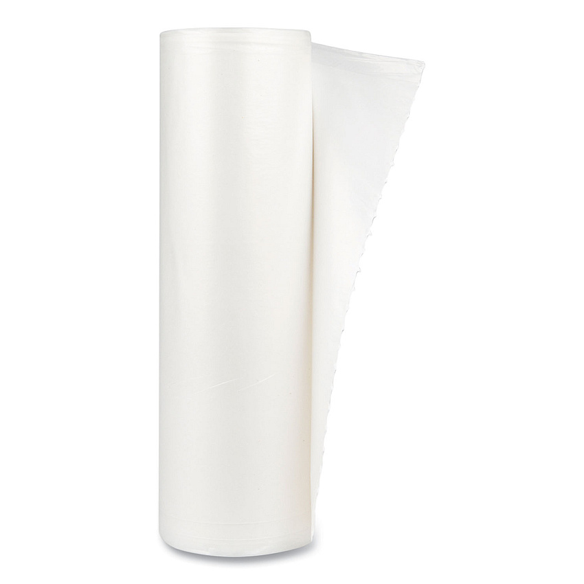 Inteplast Group High-Density Commercial Can Liner Value Pack, 45 gal, 11 mic, 40" x 46", Clear, Interleaved Roll, 25 Bags/Roll, 10 Rolls/CT (IBSVALH4048N12)
