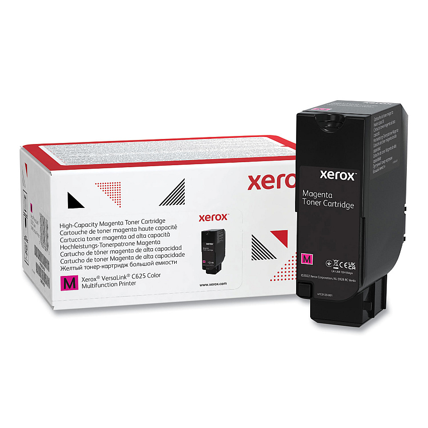 Xerox 006R04638 High-Yield Toner, 16,000 Page-Yield, Magenta
