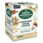 Green Mountain Coffee Roasters Roasters Roasters Cinnamon Sugar Cookie Coffee K-Cups, 24/Box (GMT5814)