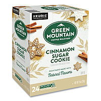 Green Mountain Coffee Roasters Roasters Roasters Cinnamon Sugar Cookie Coffee K-Cups, 24/Box (GMT5814)