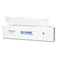 Inteplast Group Poly Bun Pan Cover Lid, 21 x 35, 19 Micron, Clear, Plastic, 200/Carton (IBSBP21635)