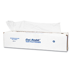 Inteplast Group Poly Bun Pan Cover Lid, 21 x 35, 19 Micron, Clear, Plastic, 200/Carton (IBSBP21635)