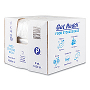 Inteplast Group Food Bags, 2 gal, 8" x 4" x 18", Clear, 1,000/Carton (IBSPB080418)