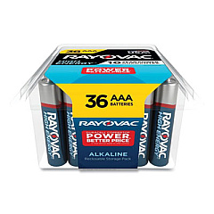 Rayovac Alkaline AAA Batteries, 36/Pack (RAY82436PPK)