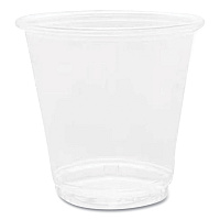 Karat PET Plastic Cups, 3 oz, Clear, 2,500/Carton (KRTCKC3)