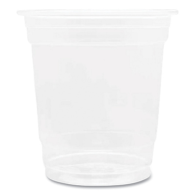 Karat PET Plastic Cups, 8 oz, Clear, 1,000/Carton (KRTCKC8)