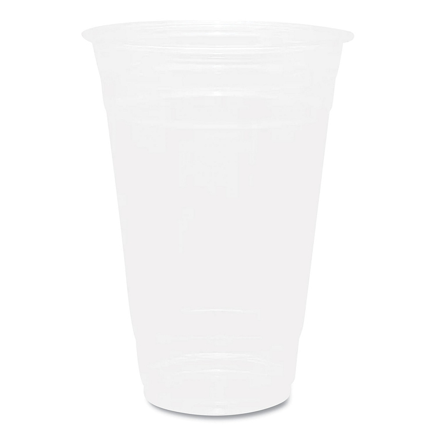 Karat PET Plastic Cups, 20 oz, Clear, 1,000/Carton (KRTCKC20)