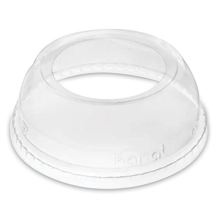 Karat PET Lids, Wide Opening Dome, Fits 12 oz to 24 oz Cold Cups, Clear, 1,000/Carton (KRTCKDL626WH)