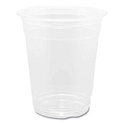 Karat PET Plastic Cups, 92 mm Rim Diameter, 12 oz, Clear, 1,000/Carton (KRTCKC12S)