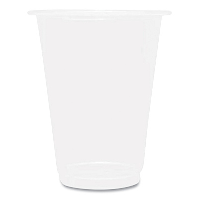 Karat PET Plastic Cups, 7 oz, Clear, 1,000/Carton (KRTCKC7)