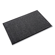 Crown EcoStep Wiper Mat, Rectangular, 36 x 48, Charcoal (CWNET0034CH)