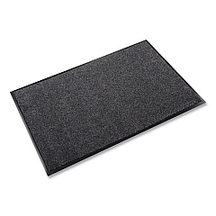 Crown EcoStep Wiper Mat, Rectangular, 36 x 48, Charcoal (CWNET0034CH)