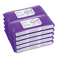 Kimtech W4 PreSat Alcohol Wipers, 70% IPA, 1-Ply, 9 x 11, White, 40/Pack, 10 Packs/Carton (KCC06070)