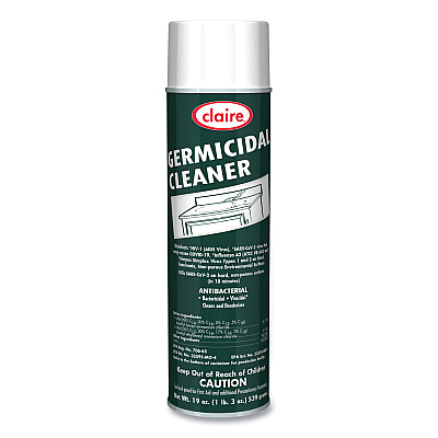 Claire Germicidal Cleaner, Floral Scent, 19 oz Aerosol Spray (CGC873EA)