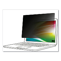 3M Bright Screen Privacy Filter for 15:6" Full Screen Widescreen, Fits Laptop/2-in-1, 16:9 Aspect Ratio (MMMBP156W9E)