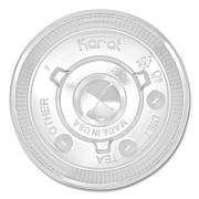 Karat PET Lids, Fits 12 oz to 22 oz Double Poly Paper Cold Cups, Flat Lid, Clear, 1,000/Carton (KRTCKCL90)