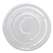 Karat PET Lids, 12 oz to 24 oz Cold Cups, No Hole Flat Lid, Clear, 1,000/Carton (KRTCKC626TSNH)