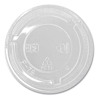 Karat PET Lids, Fits 8 oz to 10 oz Cold Cups, No Hole Flat Lid, Clear, 1,000/Carton (KRTCKC78TSNH)