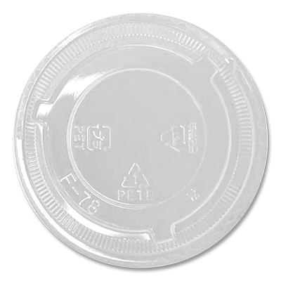 Karat PET Lids, Fits 8 oz to 10 oz Cold Cups, No Hole Flat Lid, Clear, 1,000/Carton (KRTCKC78TSNH)