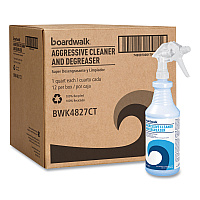 Boardwalk Aggressive Cleaner and Degreaser, Lemon Scent, 32 oz Bottle, 12/Carton (BWK4827)