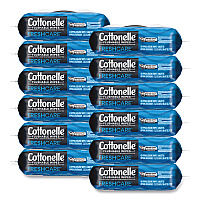 Cottonelle Fresh Care Flushable Cleansing Cloths, 1-Ply, 3.75 x 5.5, White, 42/Pack, 12 Packs/Carton (KCC44932CT)