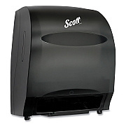 Scott Essential Electronic Hard Roll Towel Dispenser, 12.7 x 9.57 x 15.76, Black (KCC48860)
