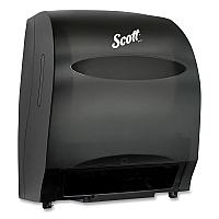 Scott Essential Electronic Hard Roll Towel Dispenser, 12.7 x 9.57 x 15.76, Black (KCC48860)