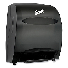 Scott Essential Electronic Hard Roll Towel Dispenser, 12.7 x 9.57 x 15.76, Black (KCC48860)